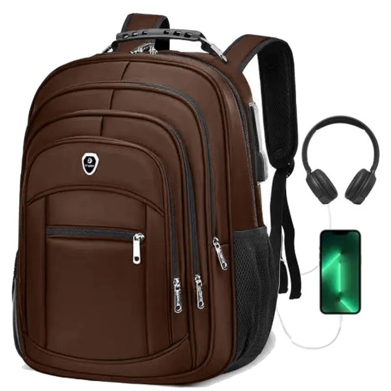 Mochila Executiva Notebook Escolar Viagem Passeio Grande Reforçada