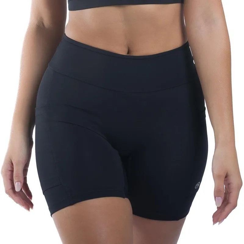 Shorts Feminino Corrida My Fitness Preto | Marcio May Sports