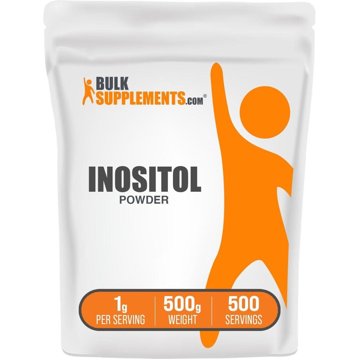 Suplemento De Inositol Bulksupplements.Com Inositol Em Pó 500G