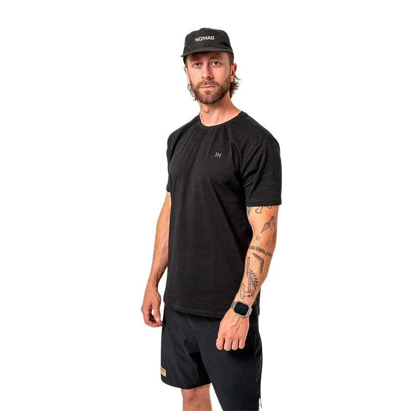Camisa Masculina Casual Classic All Black Camiseta Nomad