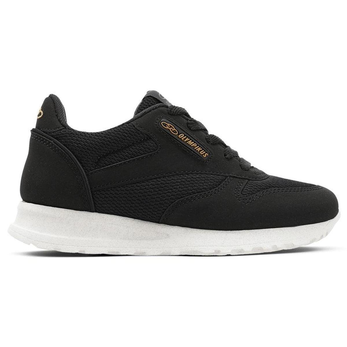 Tênis Jogging 101 Infantil 28 Preto