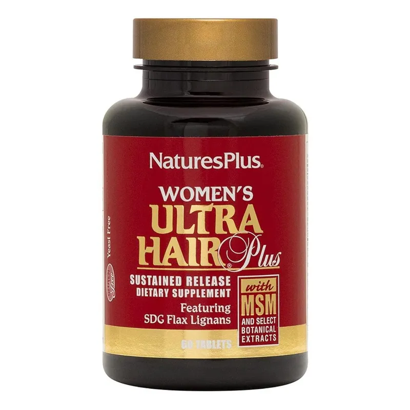 Suplemento Nature'S Plus Feminino Ultra Hair Plus 60 Comprimidos