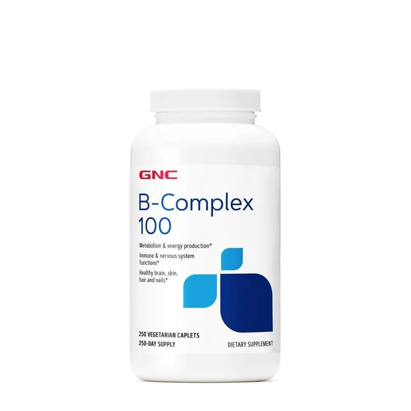 Suplemento Gnc: Complexo De Vitamina B (100 A 250 Porções)