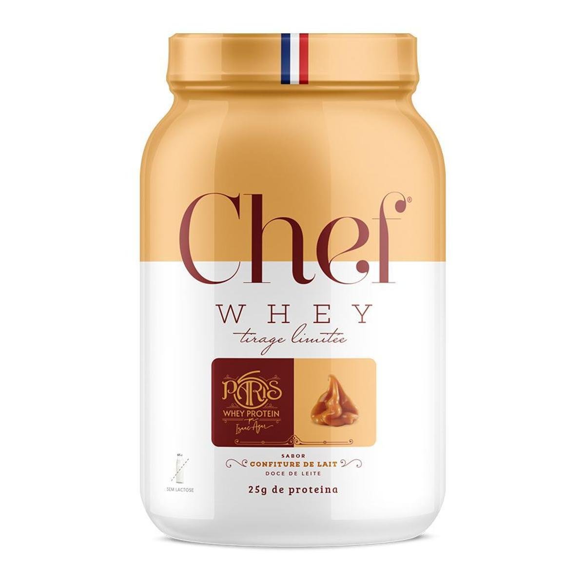 ChefWhey Protein Concentrado Paris 6 800g - Sem Lactose
