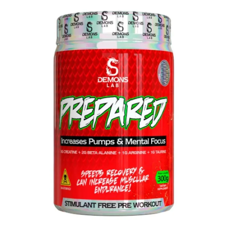 Pre Treino Prepared 300g Exotic Fruit - Demons Lab
