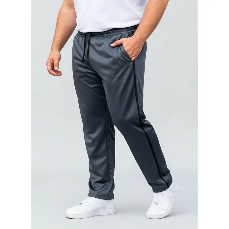 Calça Plus Size Masculina Tecido Helanca Flanelada