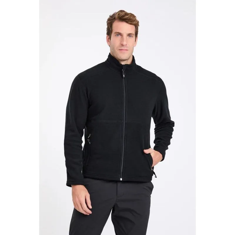 Jaqueta Solo Microfleece III Masculina Preta