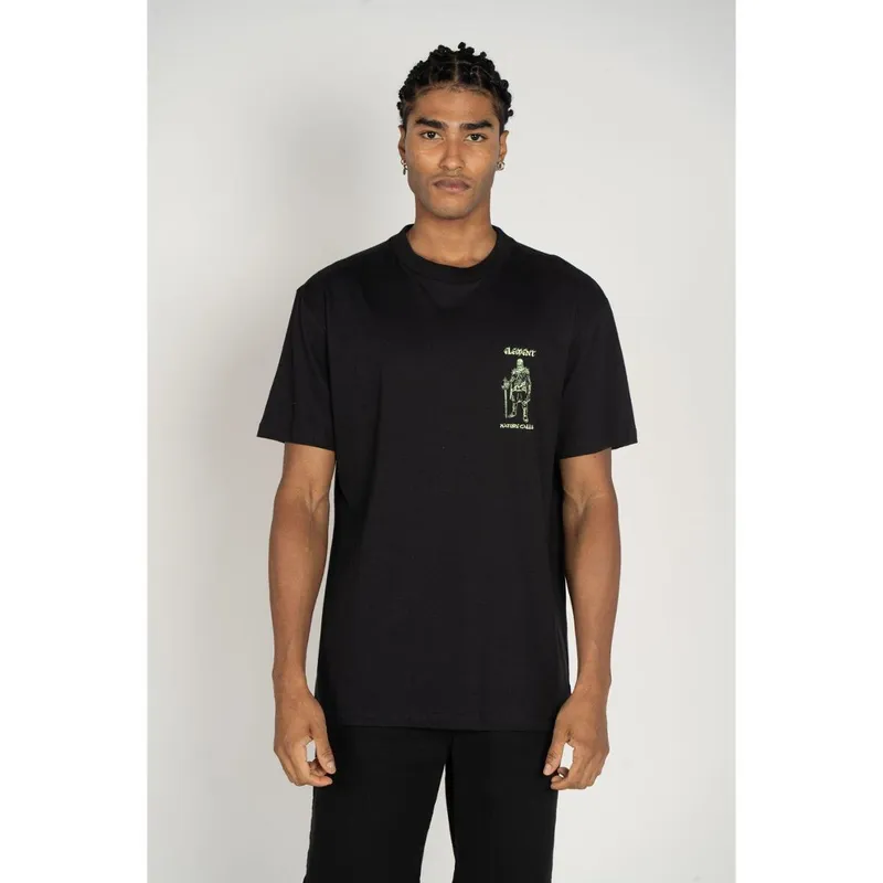 Camiseta Element M/C Nature Calls Preto-Preto-G