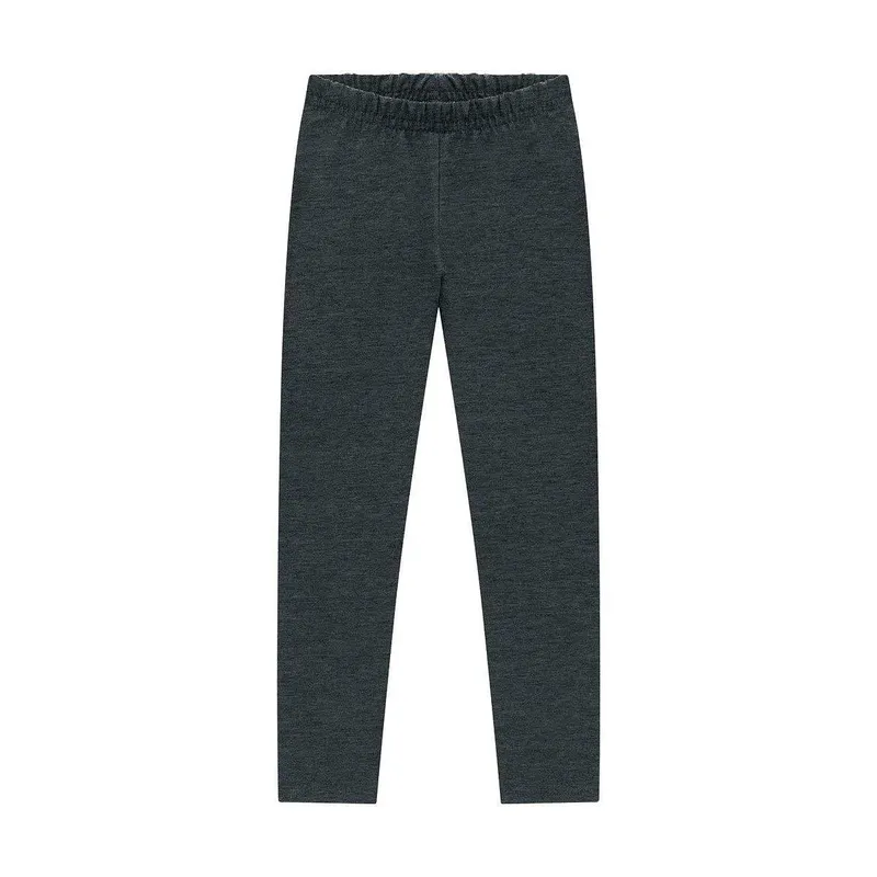 Calça Legging Kyly Juvenil Feminina Básica Molecotton Flanelada
