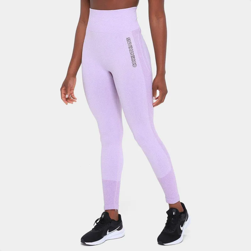 Calça Legging Corinthians Feminina Coimbra Performance