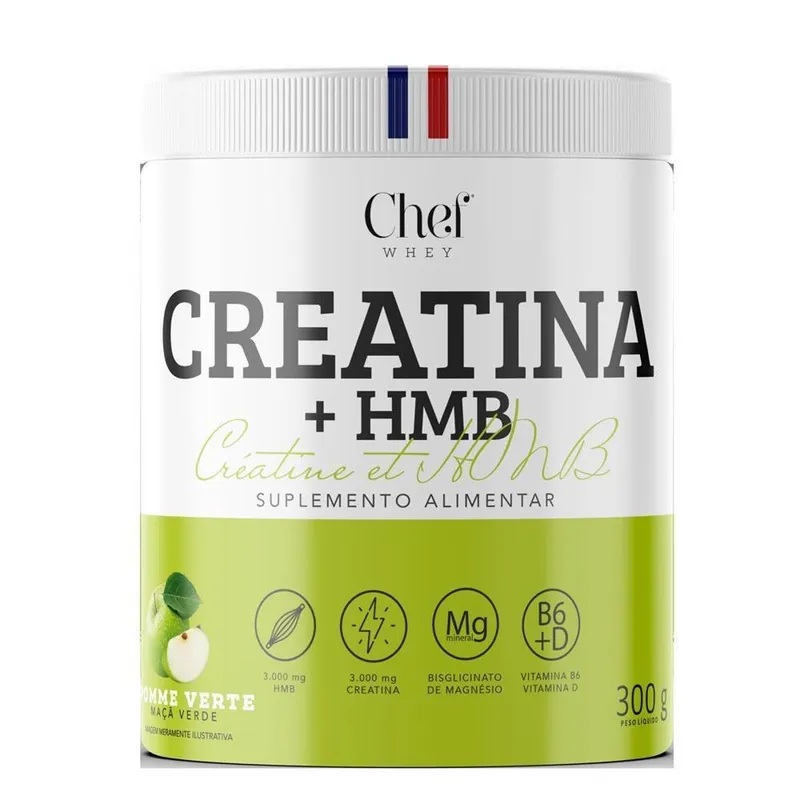Creatina HMB Creatine et HMB & Vitamina B6 300g - Chef Whey