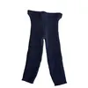 Calça de Tricô Canelada Básica Tricô Kids Azul Marinho