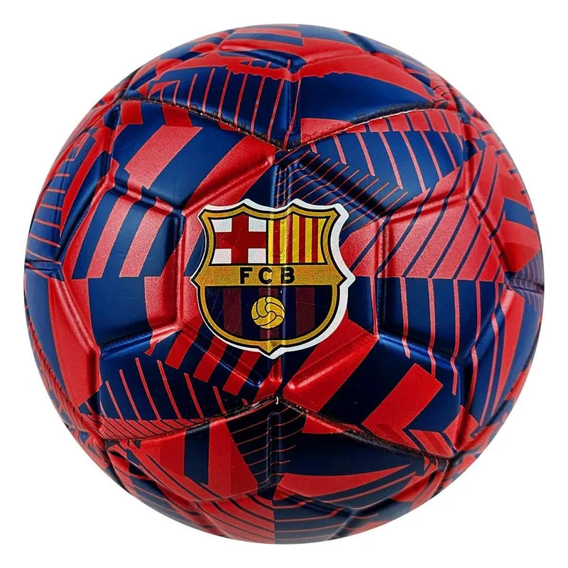 Mini Bola de Futebol Barcelona Infantil Azul Campo Treino