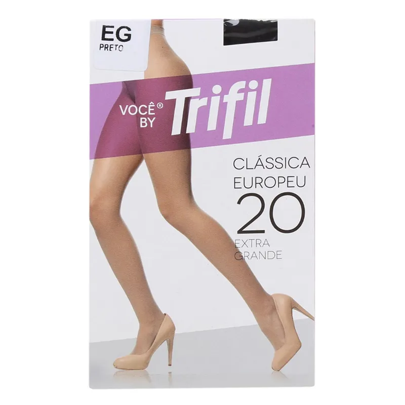 Meia Calça Trifil Fio 20 Europeu Feminina