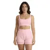 Conjunto de Short Duplo Fitness Academia Treino Feminino