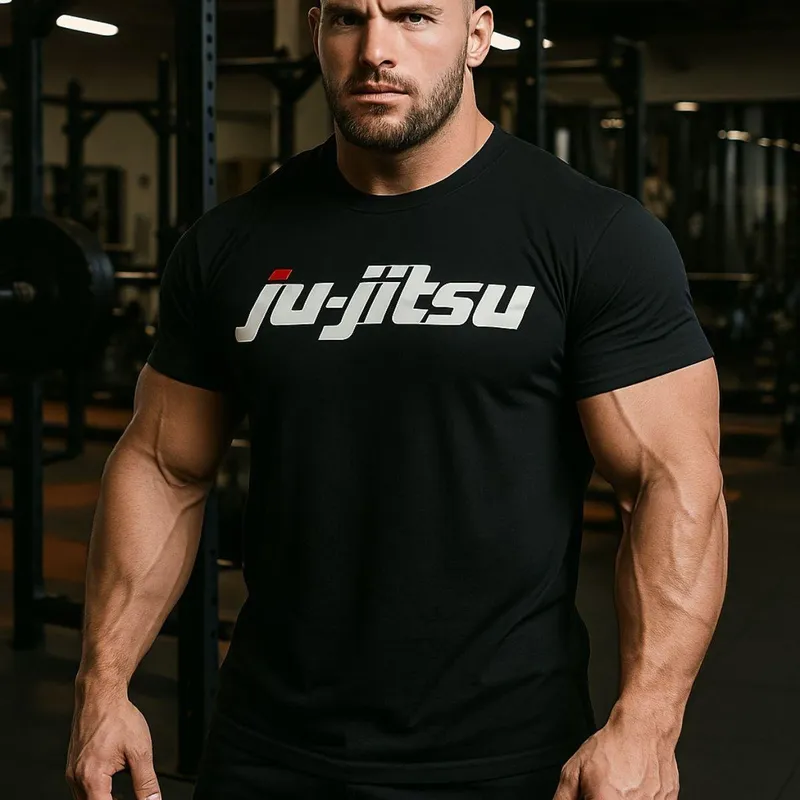 Camiseta Jiu Jitsu Tradicional Algodao Luta Treino Cor:;Tamanho:P;Genero:Unissex