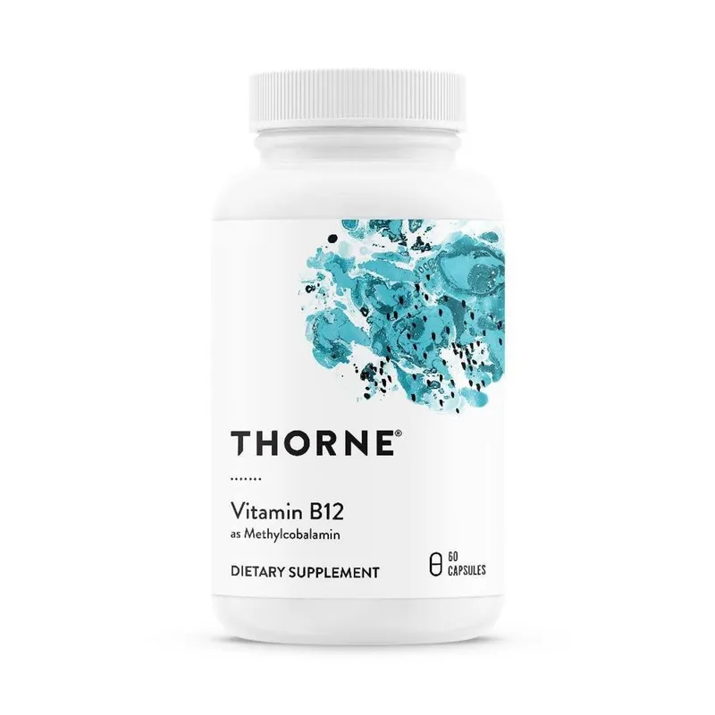 Suplemento THORNE Vitamina B12 Metilcobalamina 60 cápsulas