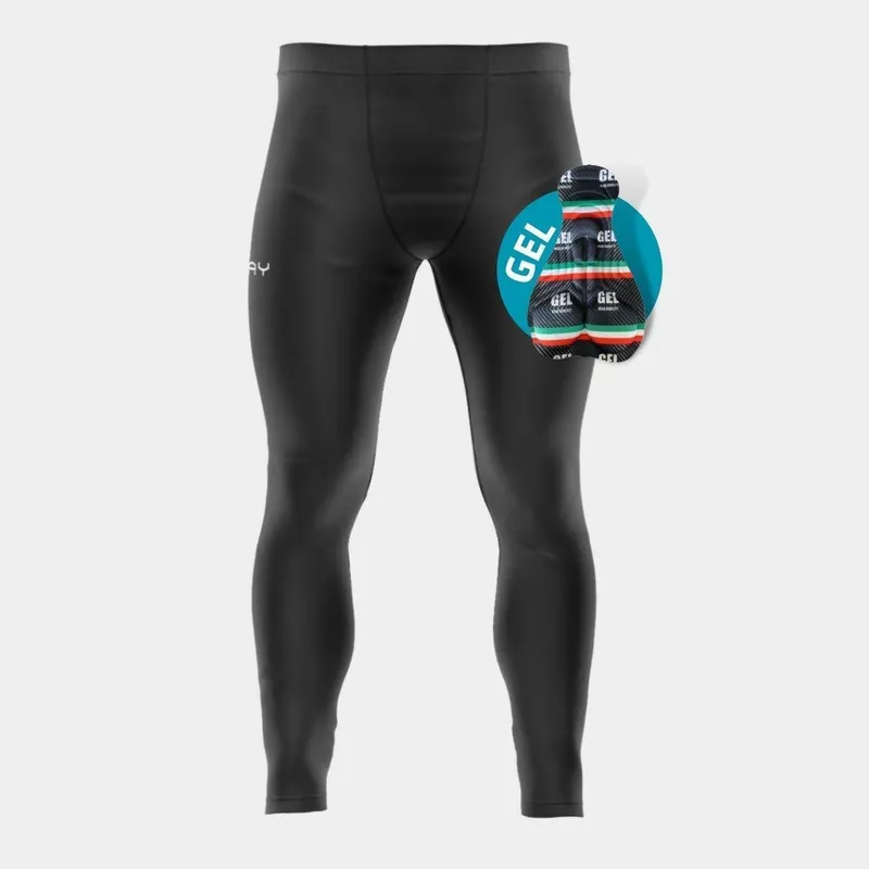 Calça de Ciclismo Masculina Forro de Gel Profissional Confortável Com Bolsos