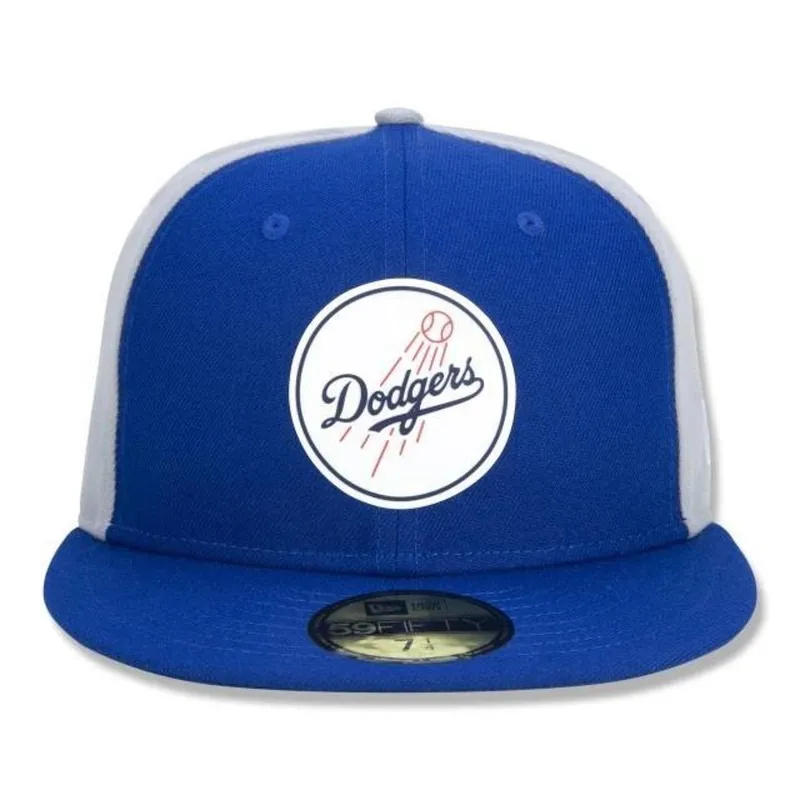 BONÉ NEW ERA 5950 LOS ANGELES DODGERS CORE CLASSIC LOGO MBV22BON030 AZUL CINZA