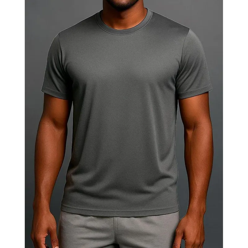 CAMISETA UV MASCULINA MANGA CURTA POLIESTER