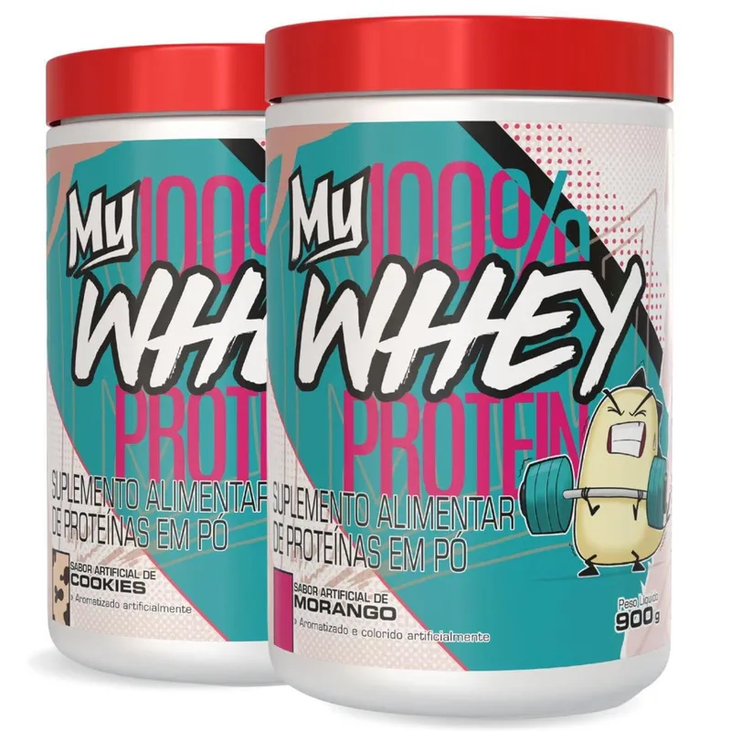 Kit 2x Whey Protein Concentrado – My Suplementos