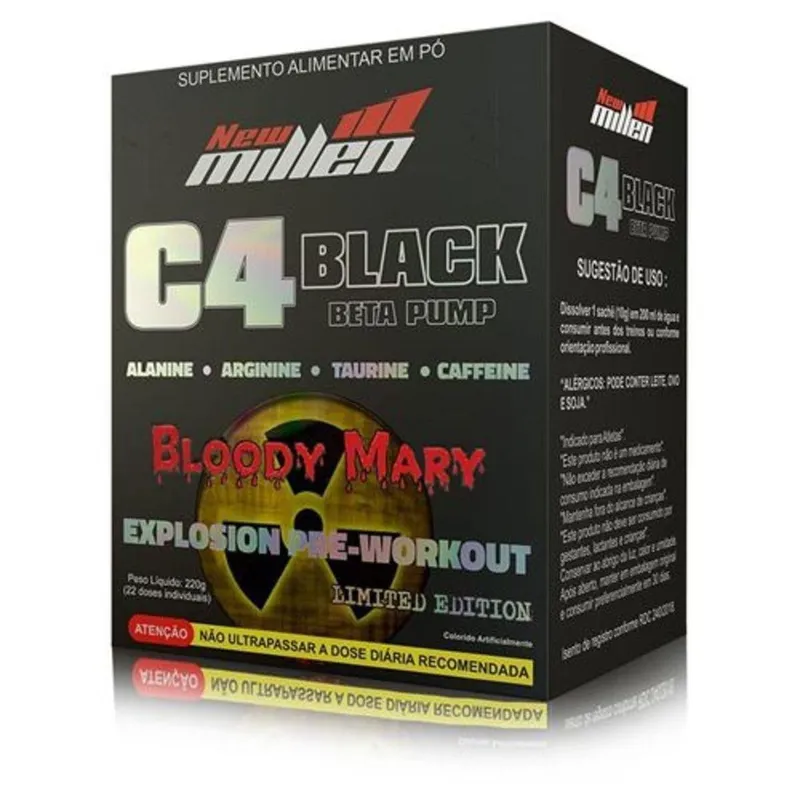 C4 Black Explosion (cx c/ 22uni) - New Millen