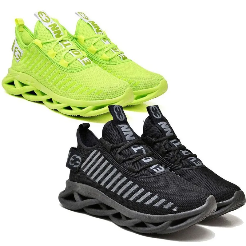 Tênis Feminino Masculino Running Academia Treino Kit 2 Peças
