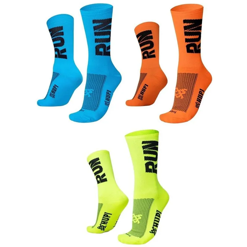 Kit 3 Pares Meia HUPI RUN Corrida Esportiva 36-42 Cano Médio