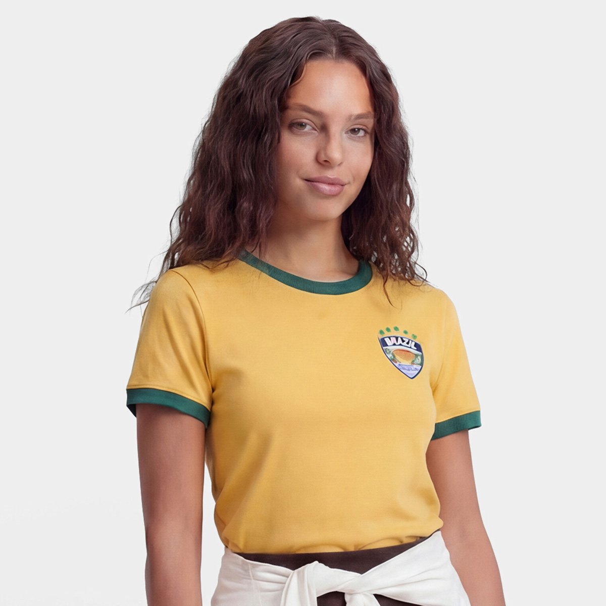 Camiseta Hering Brasil Feminina