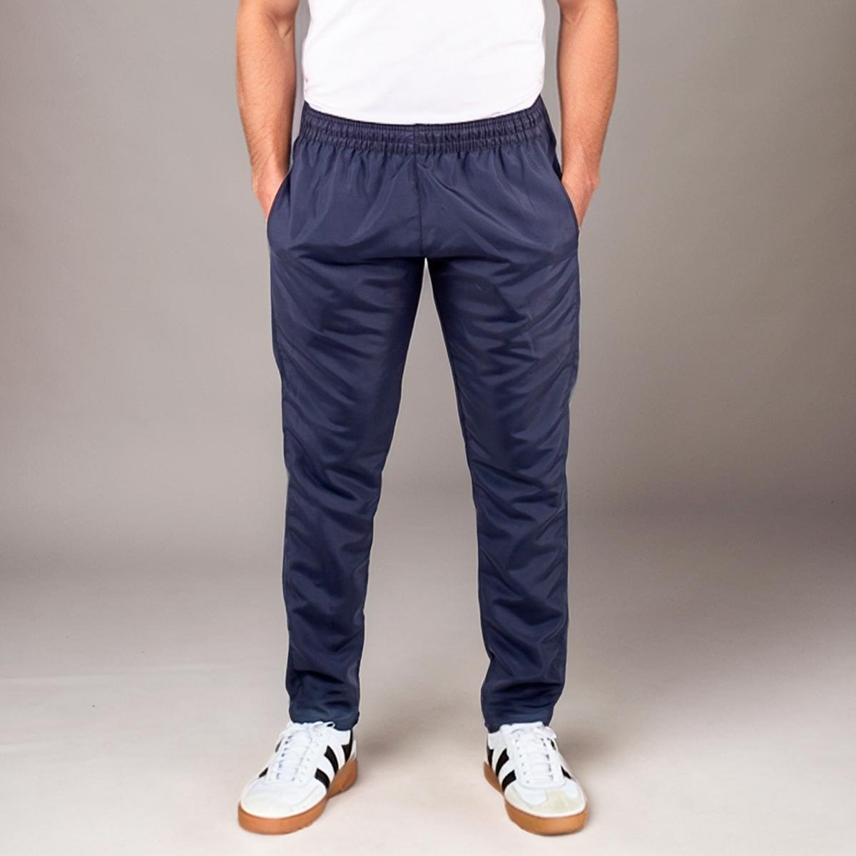 Calça Masculina Popular Academia Treino Tactel com Bolsos Laterais