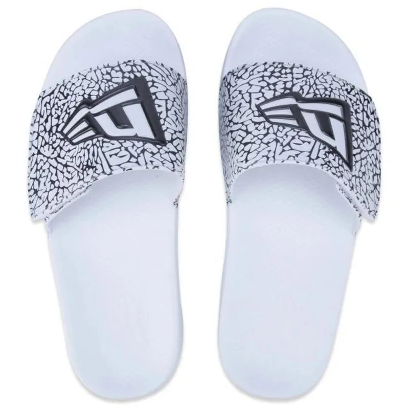 CHINELO NEW ERA SLIDE FLAG BRANCO