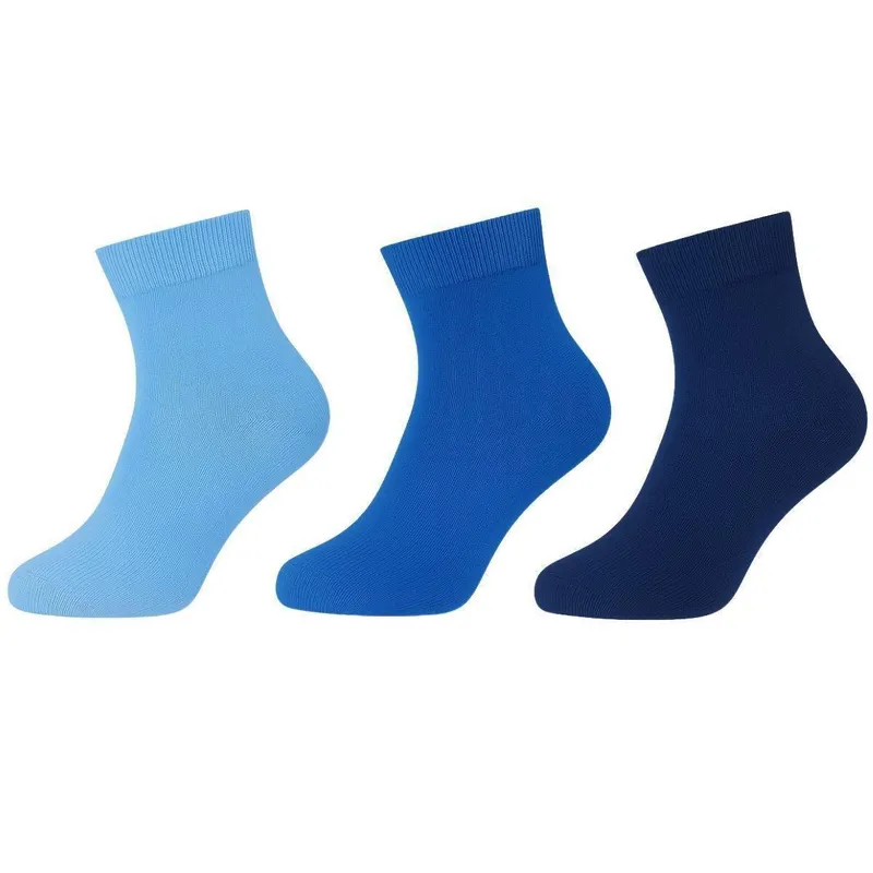 Kit 3 Pares Meia Bebê Cano Curto Selene