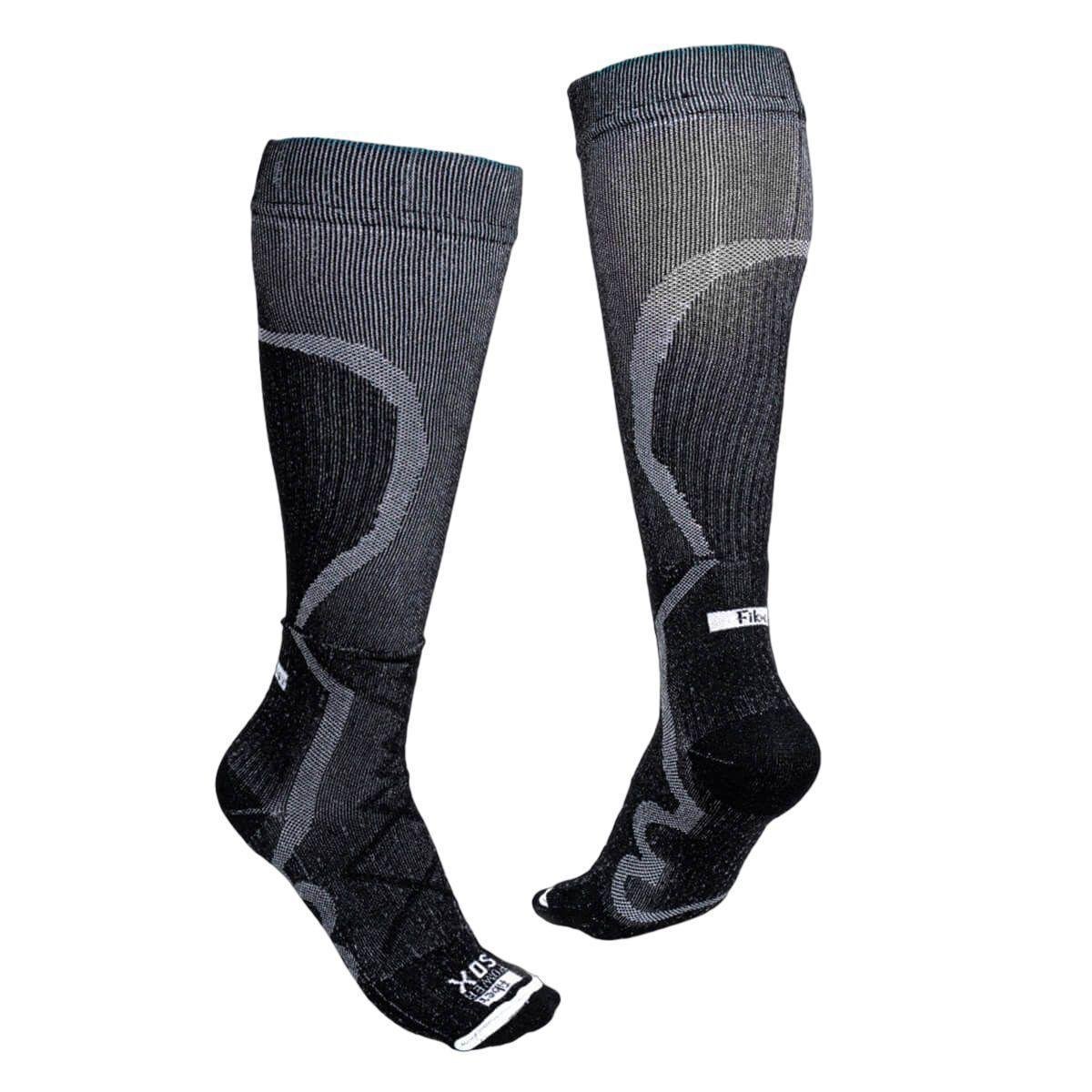 MEIA COMPRESSAO GRADUADA DUP CAM SOXCMP-0998 - PRETO/CINZA G
