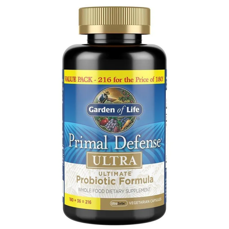 Suplemento probiótico Garden of Life Primal Defense Ultra