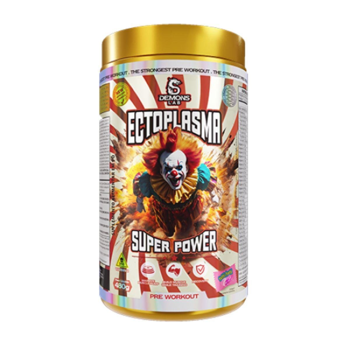 Pré Treino Ectoplasma Super Power 480g - Demons Lab