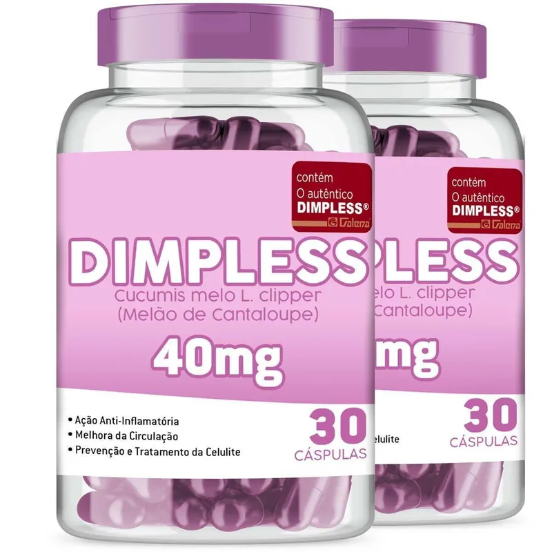 Dimpless 40mg com 60 cápsulas Original Galena Suplemento