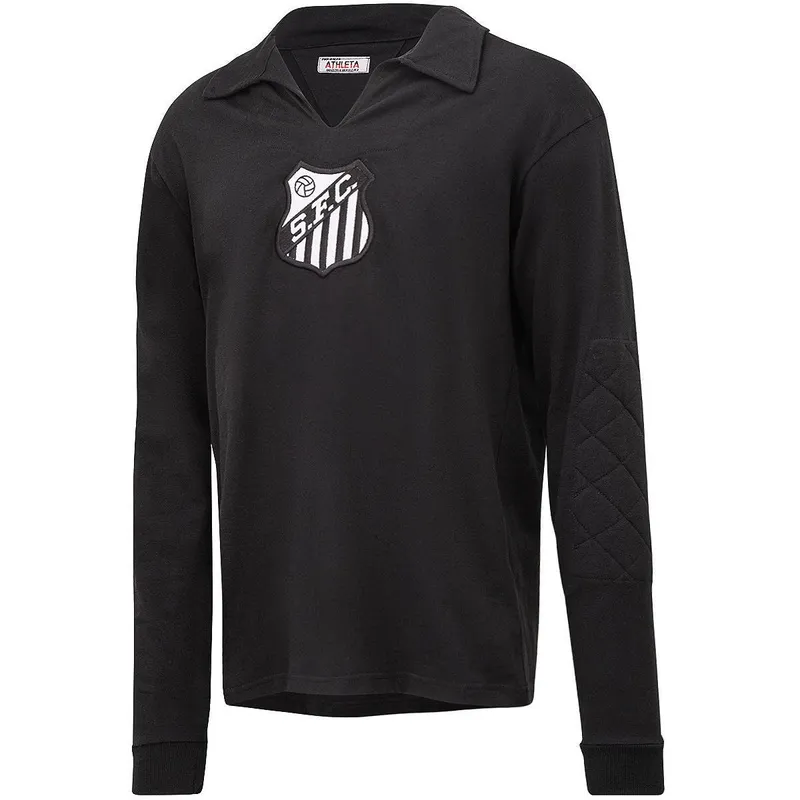 Camisa de Goleiro Retrô Santos Manga Longa 62/63 Masculina