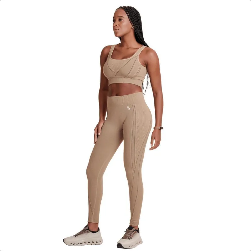 Calça Legging Feminina Alta Compressão Sem Costura Lupo Fit