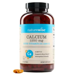 Suplemento NatureWise Calcium 1250mg + Vitamina D3 1000IU