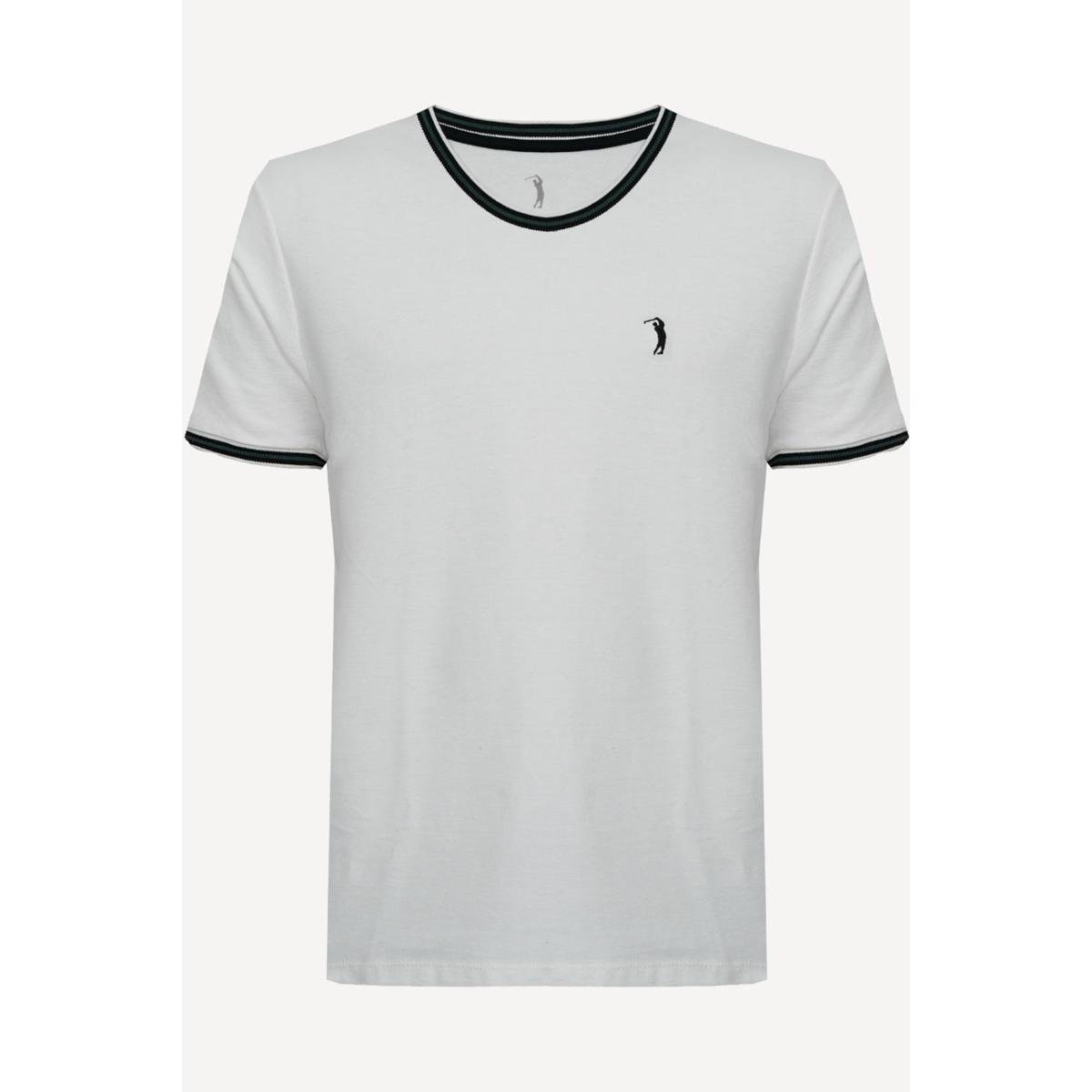 Camiseta Aleatory Lisa Diferenciada Branco
