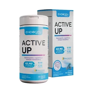Active Up Com Taurina Guaraná Inositol Vitamina B12 B6 60 Vegan Caps Endogen