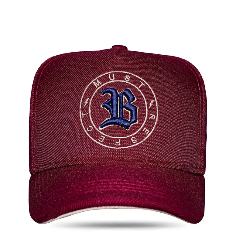 Boné BLCK Brasil Aba Curva Snapback Must Respect Lightning