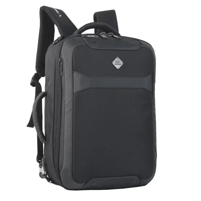 Mochila de Costas Mormaii Executiva Porta Laptop Preta 19L Masculina