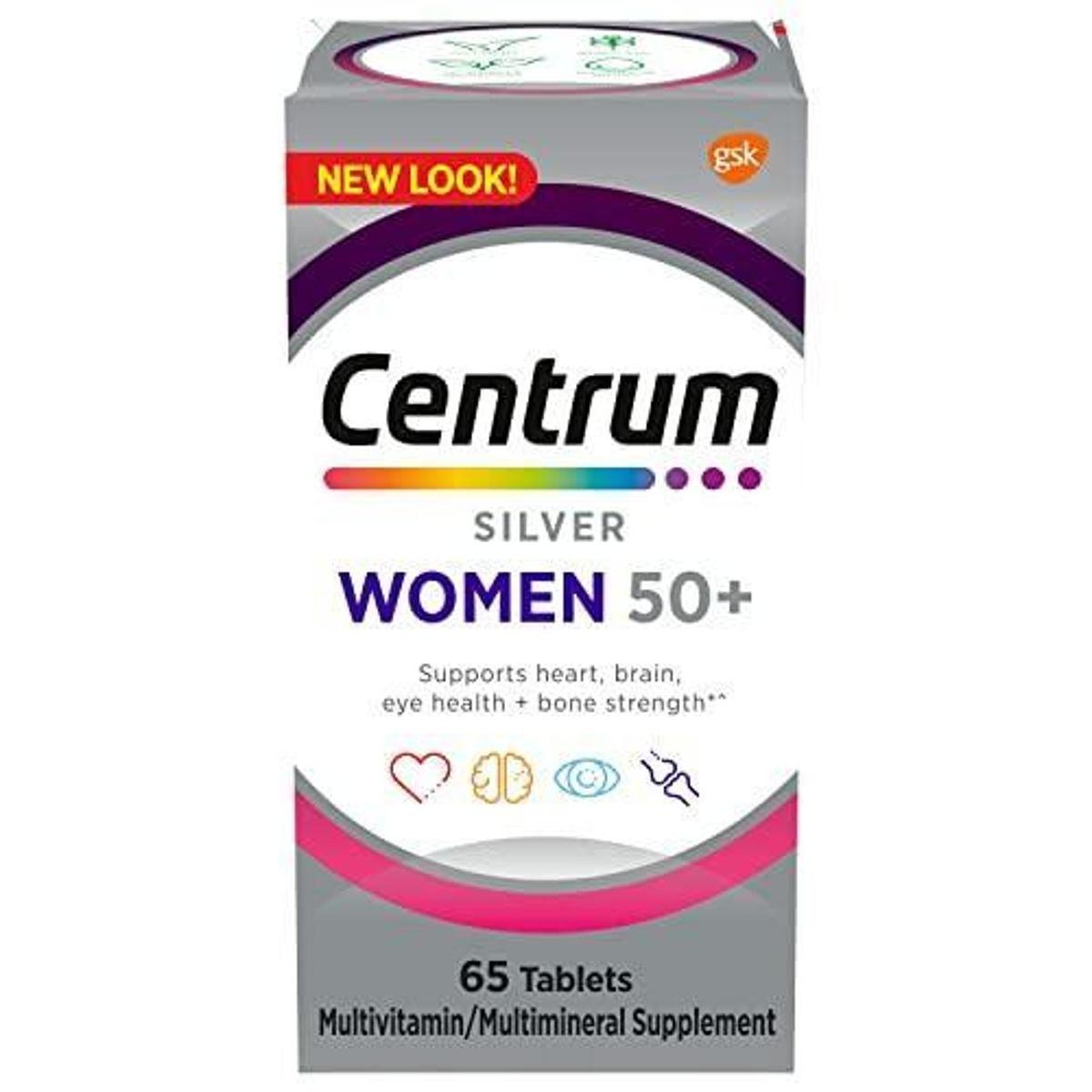 Comprimidos multivitamínicos prateados