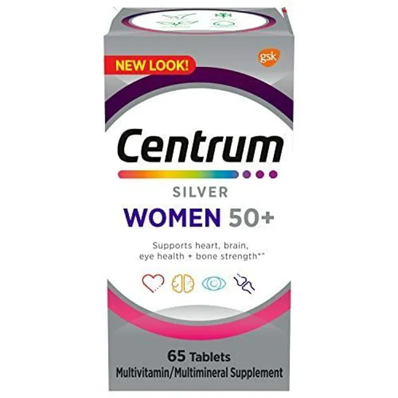 Comprimidos multivitamínicos prateados