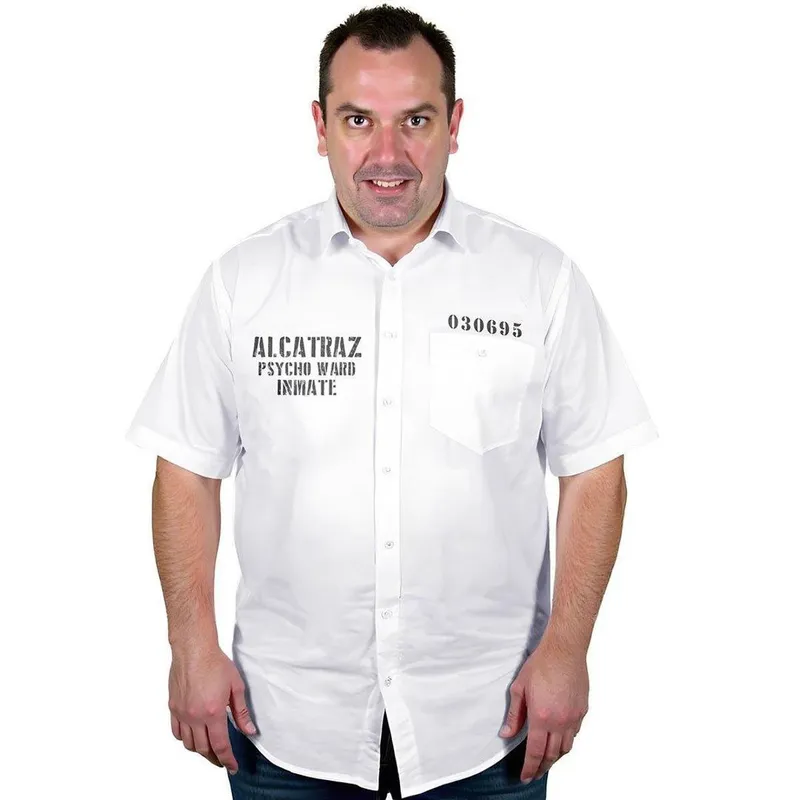 Camisa Workshirt Branca ACATRAZ No Remorse Ed Limited