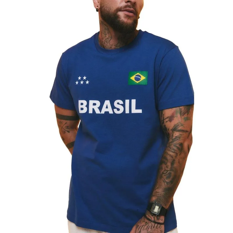 Camisa Braziline Brasil Lago