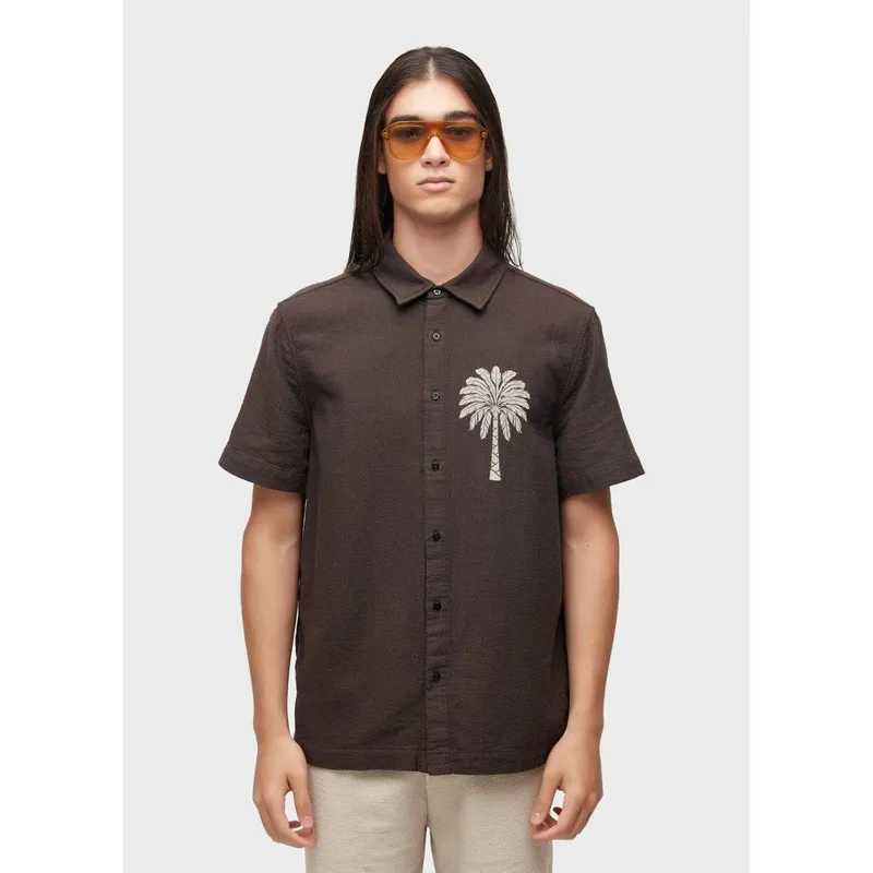 Camisa double palmeira OSKLEN
