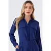 Camisa PKS Manga Longa Azul Marinho
