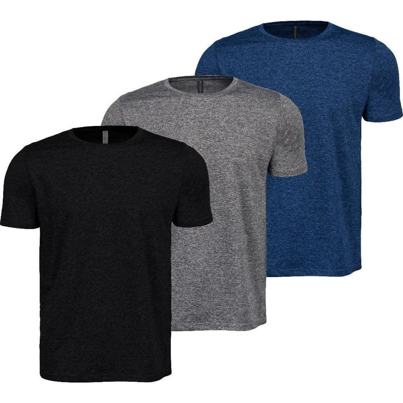 Kit 3 Camisetas Masculina Dry Treino Academia Plus Size